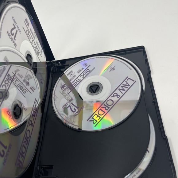 Law & Order: the Twelfth Year (DVD, 2001) 2001-2002 Season 12 - Picture 2 of 5